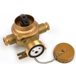 CZKN201-3 Haixing marine brass socket with switch