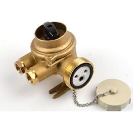 CZKN202-3 Haixing marine brass socket with switch