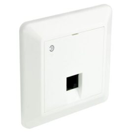 RS16/MOD I 1X8 cat.6 UTP PH Glamox RJ-45 socket flush